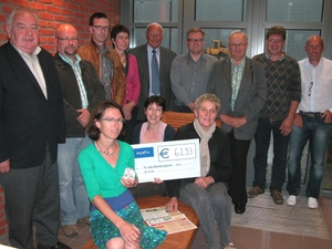 december 2011 - IVVO steunt het Kinderkankerfonds.